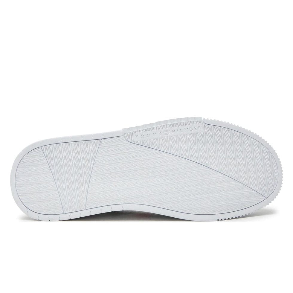 Tommy Hilfiger Supercup Lth Seasonal Sneakers-WHT