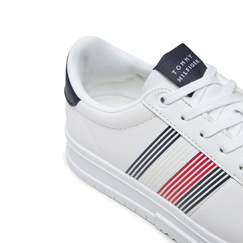 Tommy Hilfiger Supercup Lth Seasonal Sneakers-WHT