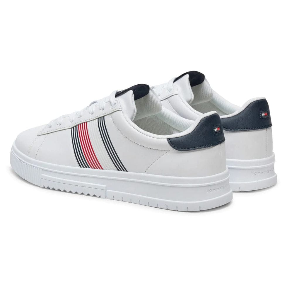 Tommy Hilfiger Supercup Lth Seasonal Sneakers-WHT