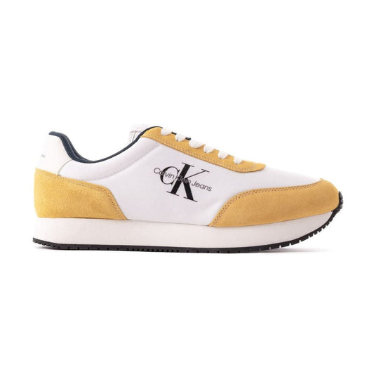 Calvin Klein Jeans Retro Runner SU-NY Mono Trainer - WHTYELBLK