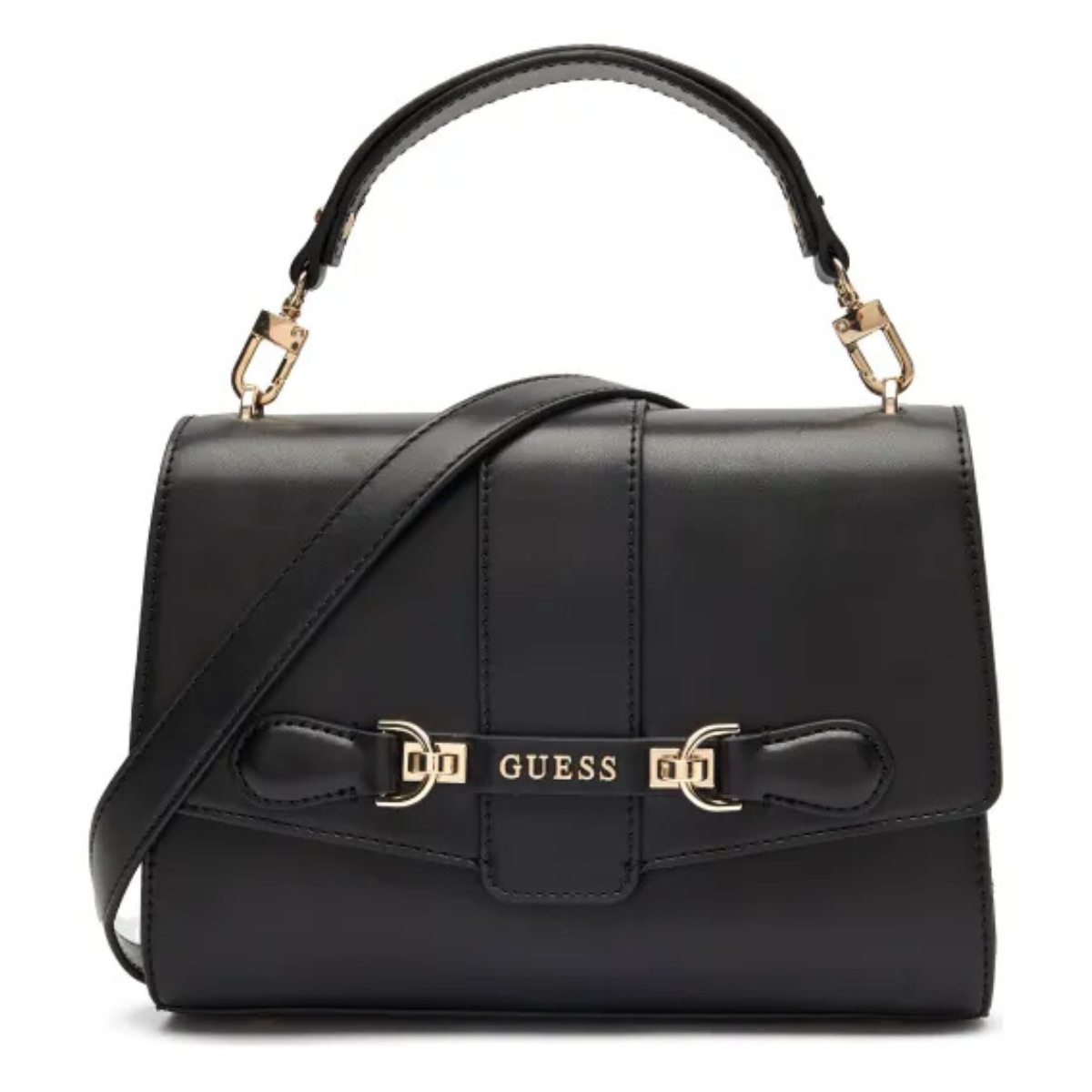 GUESS Nolana Top Handle Flap - BLK