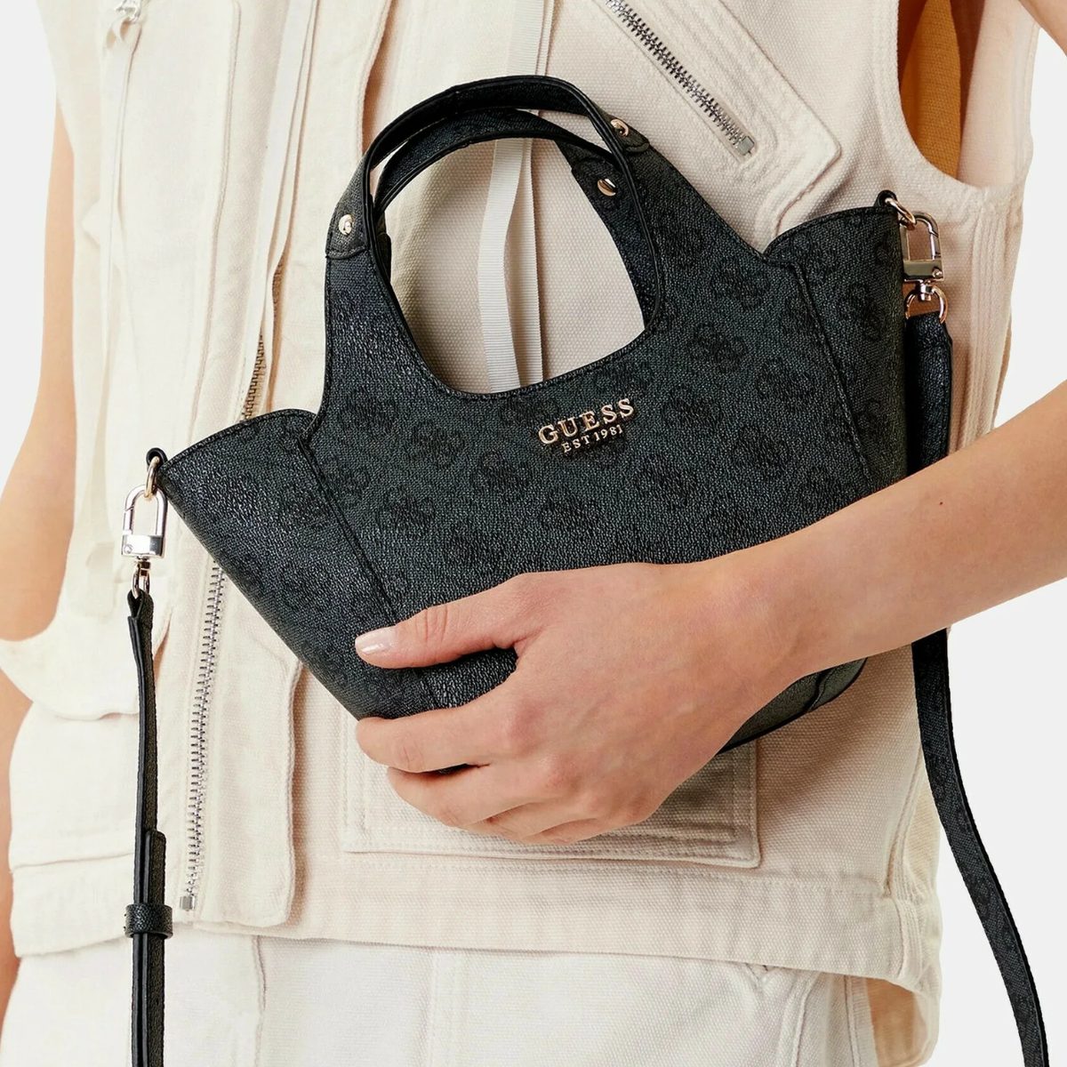 GUESS CALISTA 2 IN 1 MINI HANDTASCHE - COL