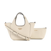 GUESS CALISTA 2 IN 1 MINI HANDTASCHE - OFFWHT
