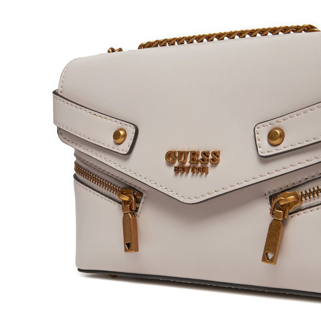GUESS Trissa Shoulder Bag HWVB93-OFFWHT