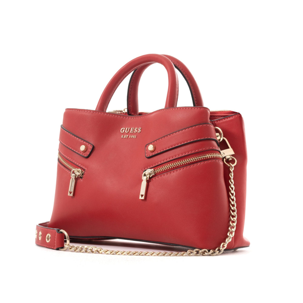 GUESS Trissa Shoulder Bag - RED