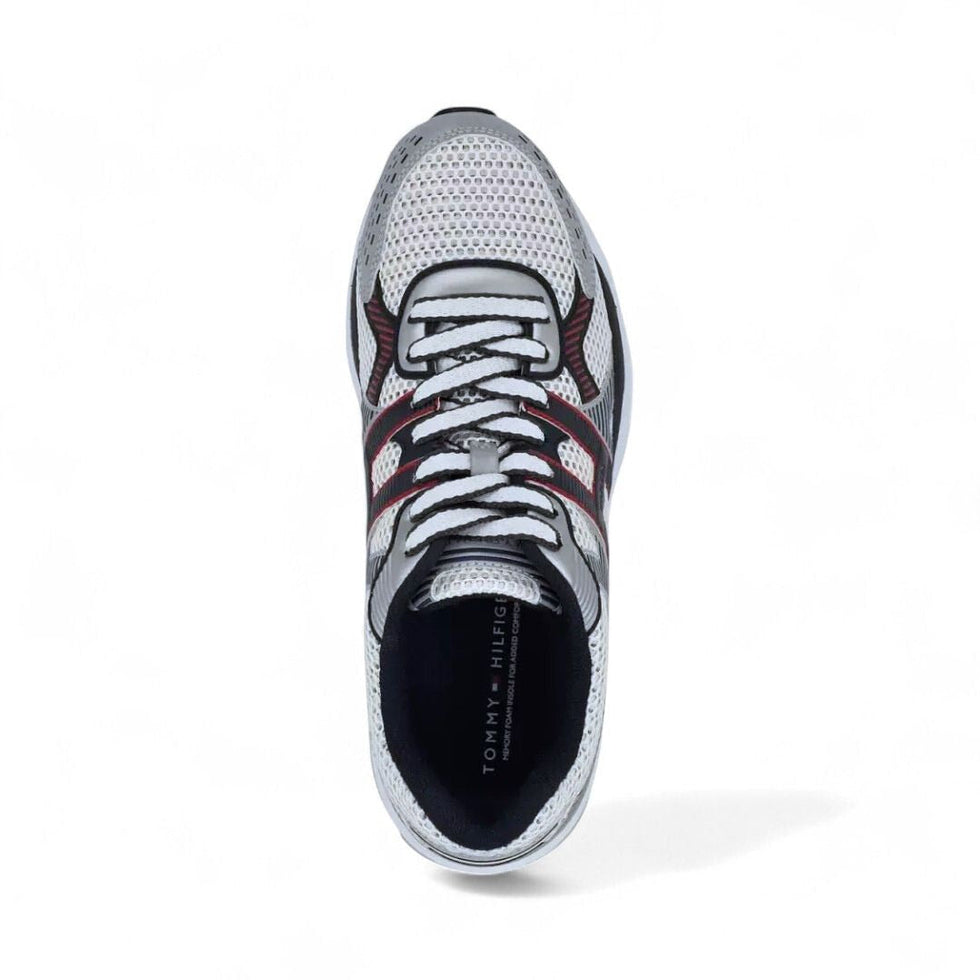 Tommy Hilfiger Men's Lace-Up Sneakers - (SLV)