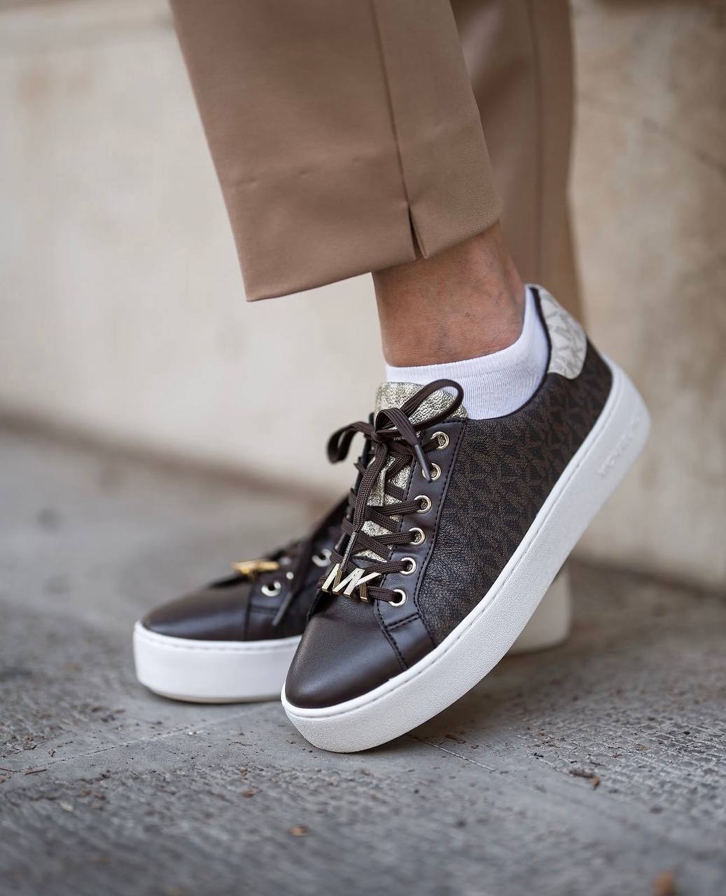 Michael Kors Poppy Logo Sneakers Women