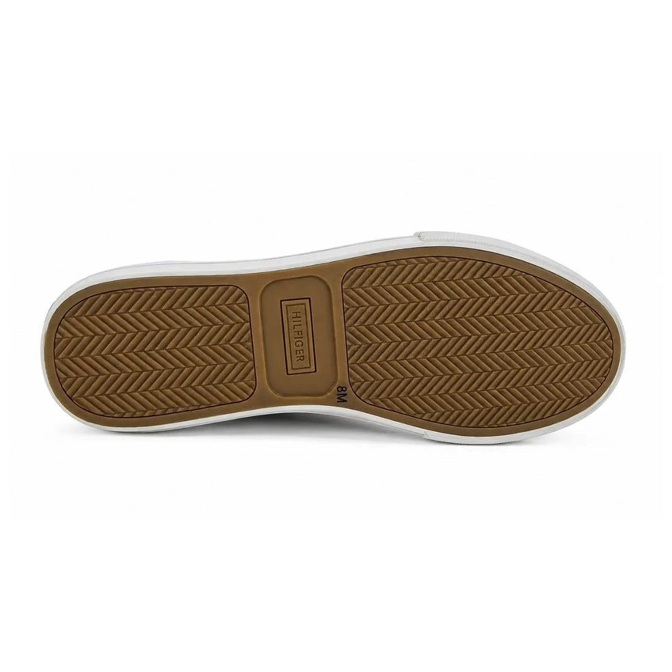 Tommy Hilfiger RISABEL Leather Sneakers Men - WHT