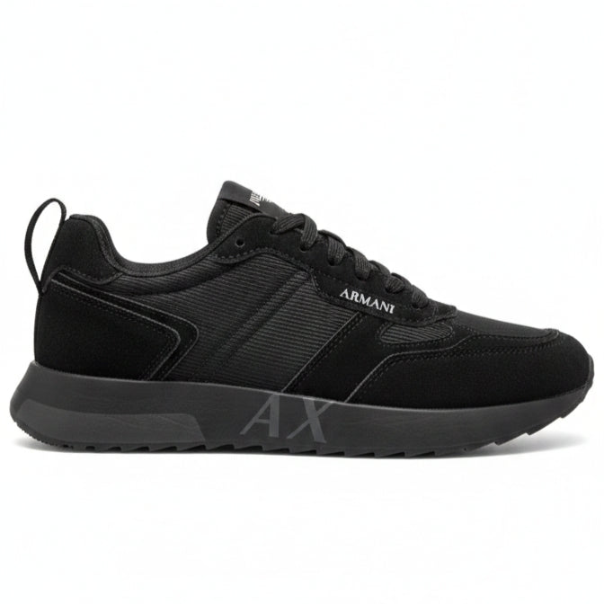 Armani Exchange Men's Retro Runner Sneaker