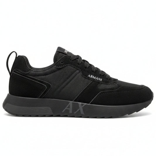 Armani Exchange Men's Retro Runner Sneaker