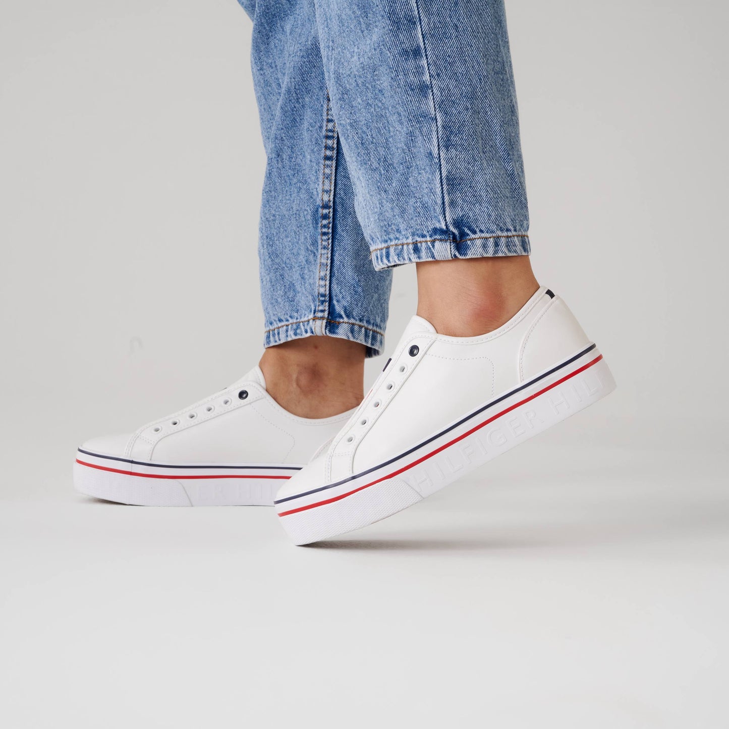 Tommy Hilfiger Balie Platform Slip-On Sneakers Women