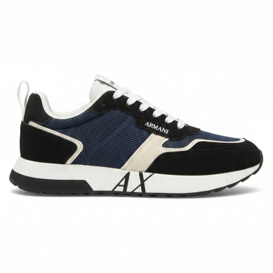 Armani Exchange Men's Retro Runner Sneaker