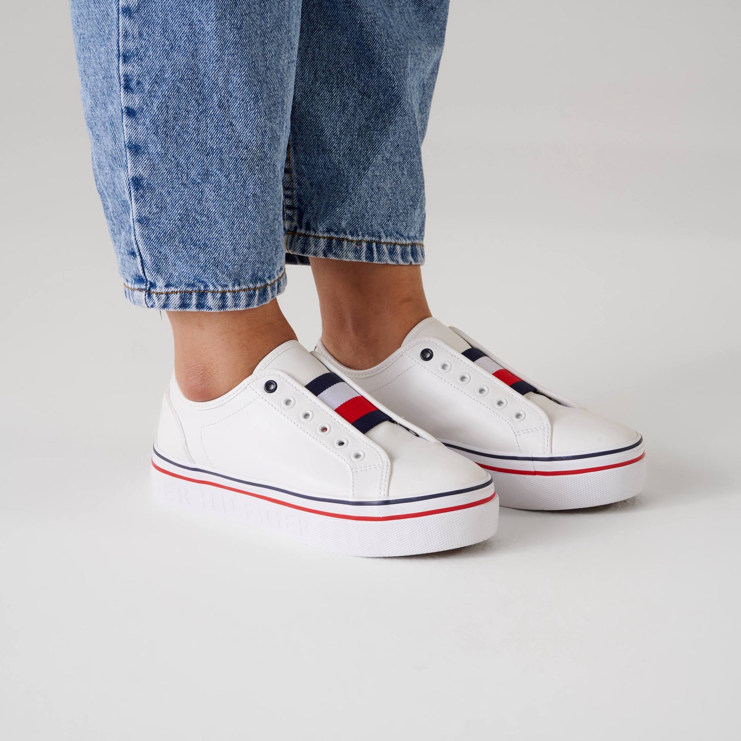 Tommy Hilfiger Balie Platform Slip-On Sneakers Women
