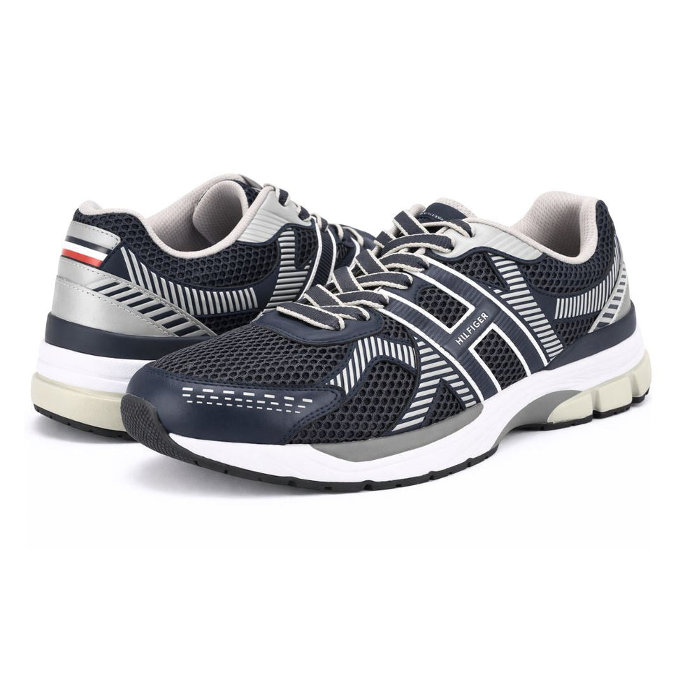 Tommy Hilfiger Men's Lace-Up Sneakers - (NVY)