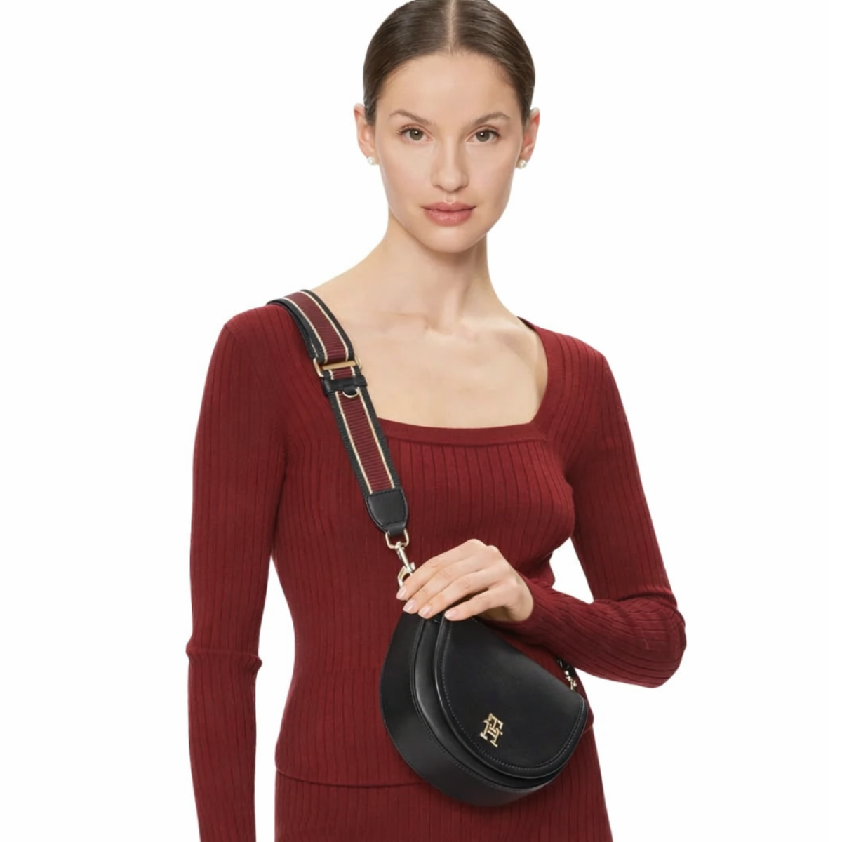 Tommy Hilfiger Th City Summer Saddle Bag AW0AW14877- TB46